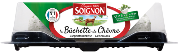Goat log Garlic and Herbs, 4.41oz
