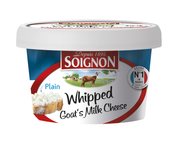 Whipped Goat cheese Plain, 4.94oz
