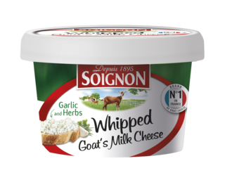 Whipped Goat cheese Garlic & Herbs, 4.94oz